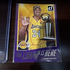 🔥2017/18 Optic Kobe Bryant The Champ Is Here Holo Graded PSA 9!