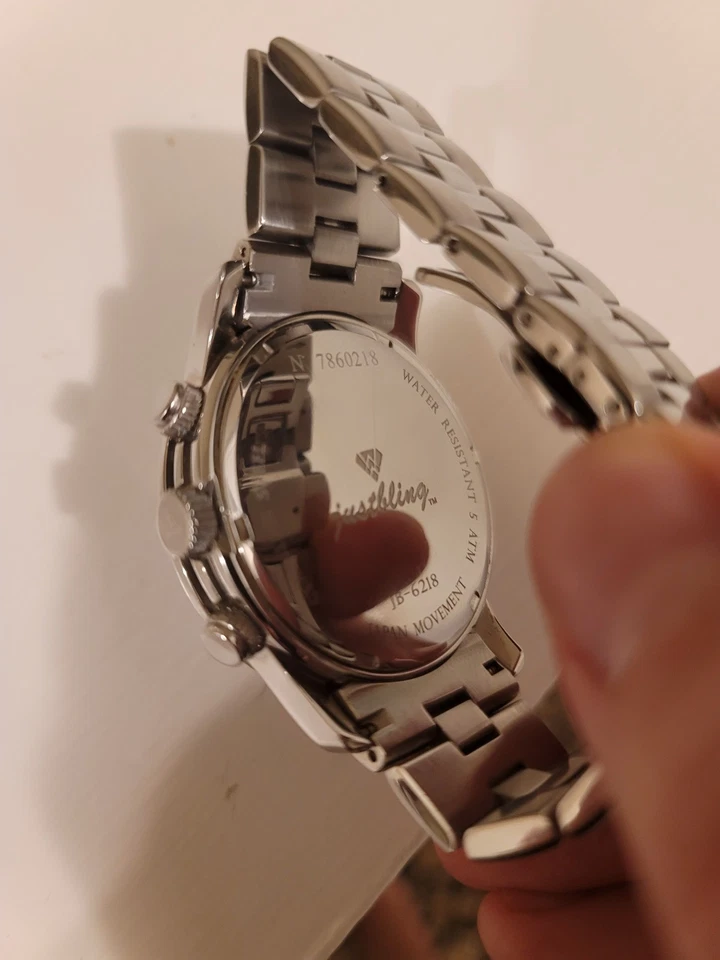 JustBling JBW JB-6218 Delano Watch 2010 (Rare Old Logo) - Image 4 of 4