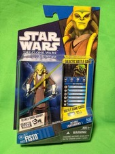 Star Wars The Clone Wars Kit Fisto Action Figure CW23 Hasbro 2010