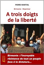 Burma Myanmar, Drei Finger der Freiheit, Kampfstein