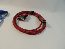 HDMI to DVI-D 24 1 Pin Monitor Display Adapter Cable Male/Male HD HDTV 6 FT