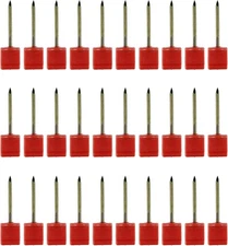 30/60 Pieces Archery Target Pins for Hold Paper Targets on Foam red 