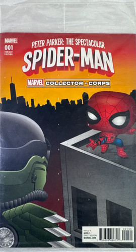 Funko Spectacular Spider-Man #1 Marvel Collector Corps Variant Chibi Cover 2017