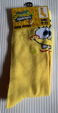 NEW NICKELODEON  SpongeBob SQUAREPANTS  CREW SOCKS  SIZE 9-13  2025