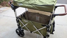 Keenz The Original 7S 2 Passenger Stroller Wagon Green With Canopy