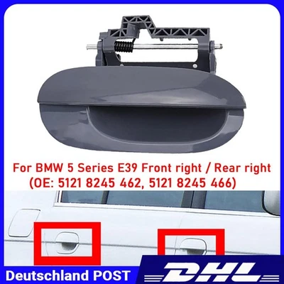 Türgriff Für BMW E39 5 Series Tür Griff Außentürgriff Vorne+Hinten rechts außen - Photo 1/4