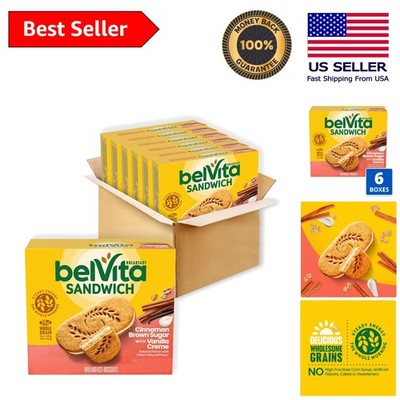 Delicious Cinnamon Sugar & Vanilla Creme Biscuits - 30 Pack Breakfast Sandwiches