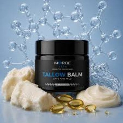 Morge Skin Tallow Balm Safe and Mild - Anti-Wrinkle Balm - Talgbalsam für Männer