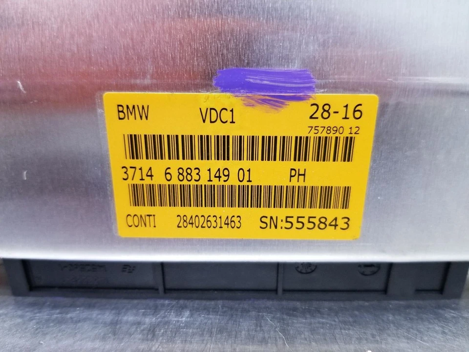 17 BMW M4 F82/F83 MÓDULO DE CONTROL DE SUSPENSIÓN AMORTIGUACIÓN ELECTRÓNICA 37146883149 Foto 2 de 4