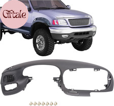 Dash Pad Bezel Cover For 1997-2003 Ford F150 Expedition Gray Trim