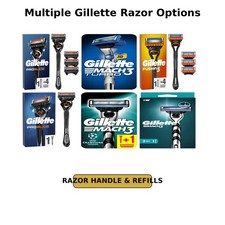 Rasoi + lame Gillette - diversi tipi - Mach3 / Fusion5 / Turbo / Proglide