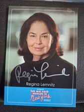 REGINA LEMNITZ Autogramm Signiert Orginal Autograph Autogrammkarte 