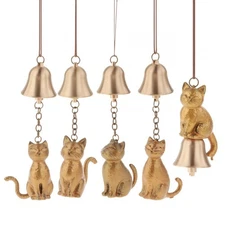 Cat Memorial Wind Chime Wind Bell Vintage Traditional Decorative Balcony Porch
