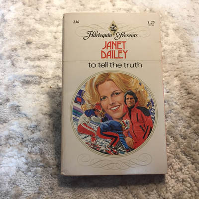 To Tell The Truth Janet Dailey 1978 Harlequin Books Winter Sports Romance Book