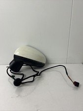 Audi A1 Wing Mirror Left Passenger Side N/S Electric White 2011 8X OEM E1021120
