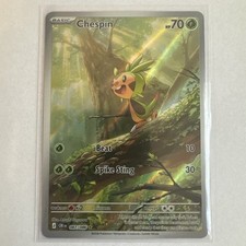 Chespin 087/086 - Mega Evolution: Chaos Rising - Pokemon TCG Illustration Rare