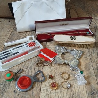 Vintage Mixed Job Lot of House Clearance Items Curios Collectables Mixed Lot