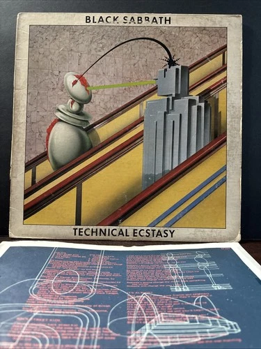 Black Sabbath / Technical Ecstasy 1976 Warner BS 2969 Vinyl LP Vintage Record