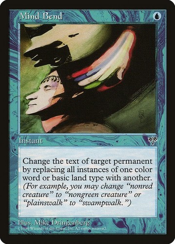 Mind Bend 1x MtG Mirage MIR SP/NM