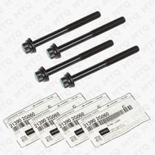 New Hyundai Kia Oil Pump Bolt 21390-2g060 21102-2gk03a 4 Pcs