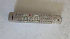 Genuine OEM Yamaha RAV170 Original Silver Remote Control for Audio Systems