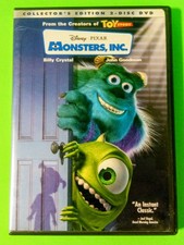 Monsters, Inc. DVD, 2002, 2-Disc Set, Collectors Edition