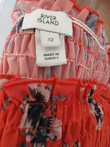 River Island Ladies Cute Little Crop Top, Size UK 12 - Picture 4 of 4