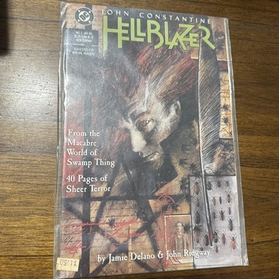 John Constantine - Hellblazer [Issue #01 - Premiere Issue] GREAT CONDITION-B&B