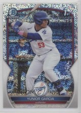 2023 Bowman Chrome Prospects Speckle Refractor 82/299 Yunior Garcia #BCP-142 6fs