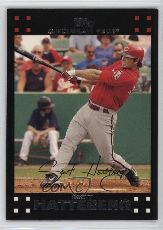 2007 Topps Cincinnati Reds Scott Hatteberg #CIN2 fm0