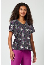 Dumbo Cherokee Scrubs Tooniforms Disney V Neck Top TF797 DUOS