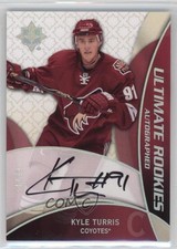 2008-09 Ultimate Collection Ultimate Rookies Auto /99 Kyle Turris #101 Auto 0c3