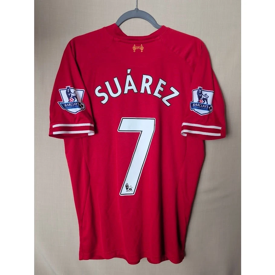 Luis Suarez Liverpool International Club Soccer Fan Apparel and