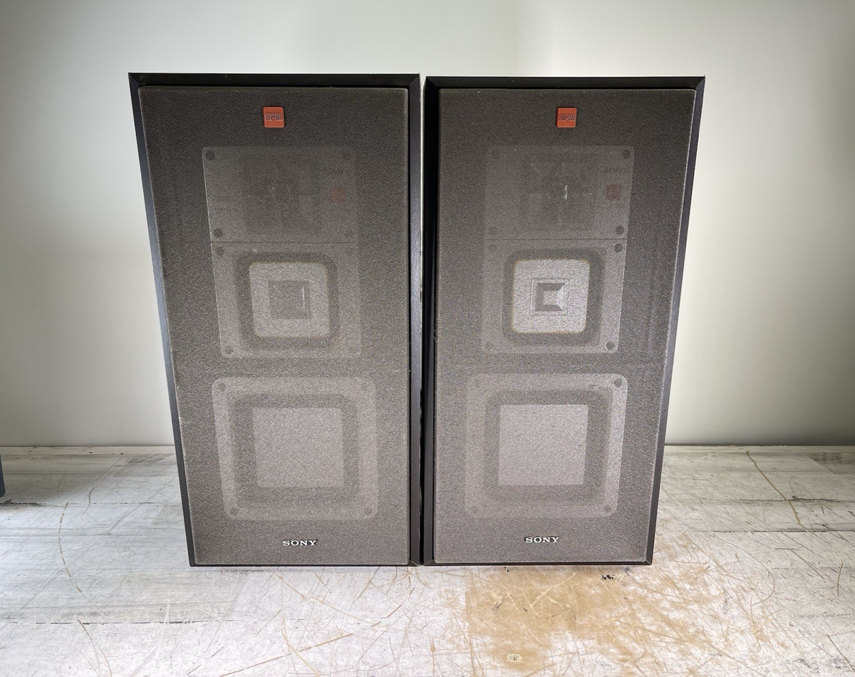 PAIR OF) VINTAGE SONY APM-X270 SPEAKERS - READ DESCRIPTION | eBay
