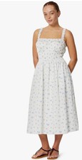 Amazon Essentials X Sofia Grainge Cotton Sateen Dress. XS / Chest 32.5-34". NEW
