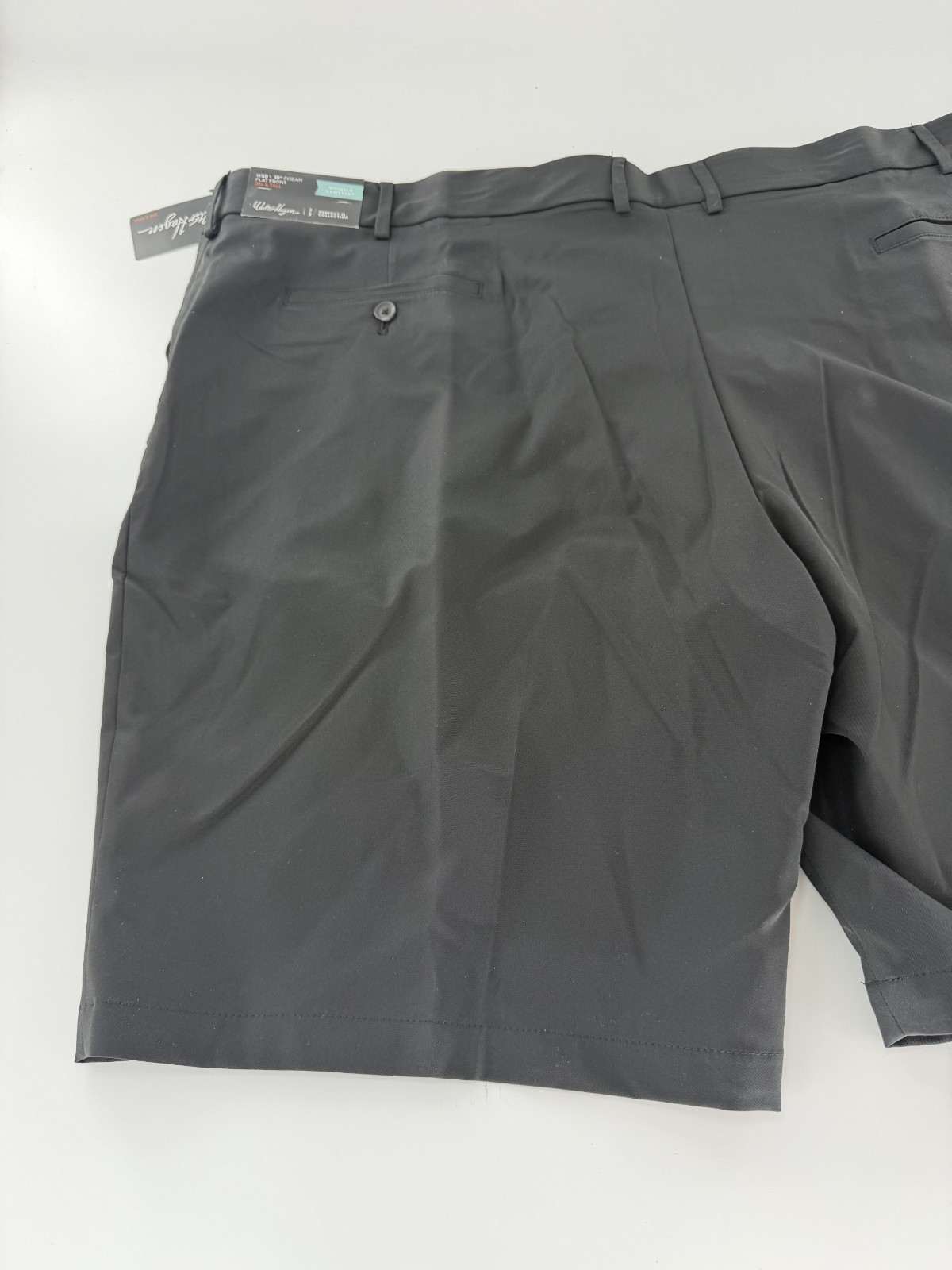 NEW Walter Hagen Golf Shorts Men's Perfect 11 Performance Black Size 50 x 10