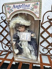 1998 Limited Edition Porcelain Doll Angelina Collection Visconti Certificate Tag