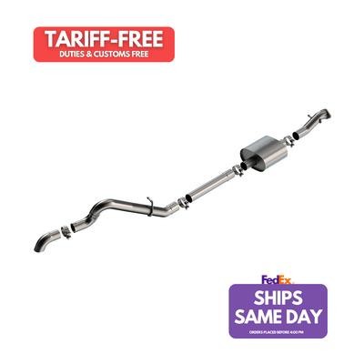 Borla 140898, Kit Fits 21- Ford Bronco 2.3L Cat Back Exhaust Stainless Performan - Picture 1 of 9