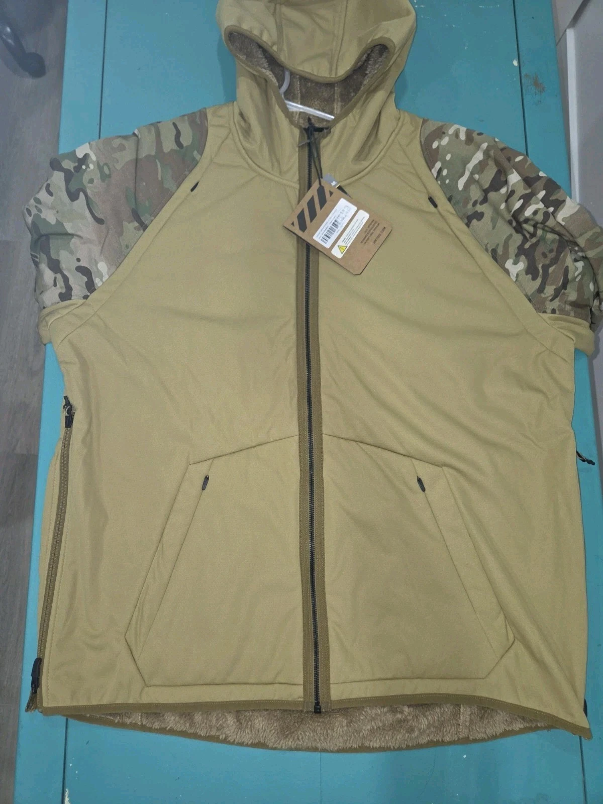 NWT VIKTOS Bersherken MC MultiCam Jacket Men’s 2XL Waterproof Camo  image 5