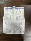 Cobra Surveillance Port ORIGINAL Blueprint Vintage 1985 Hasbro G.I.Joe Fc4