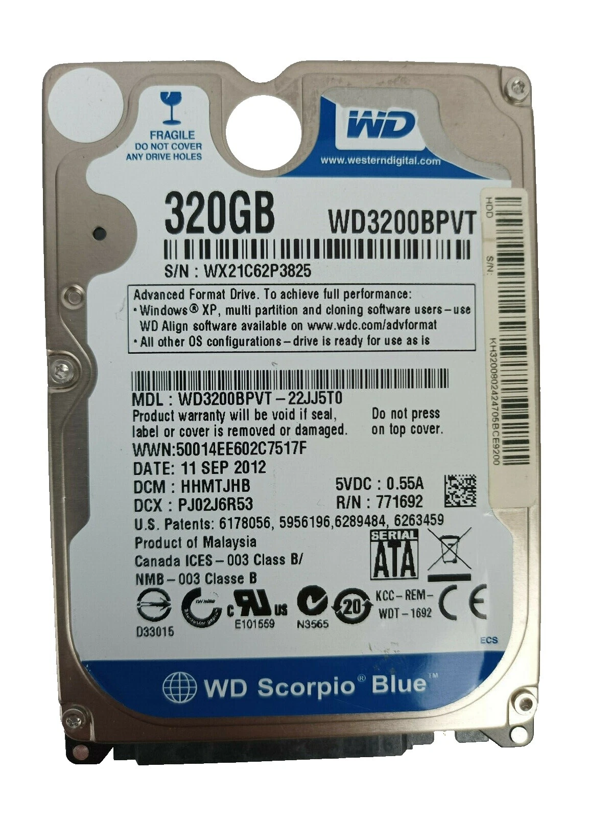 Western Digital eSATA Internal Hard Disk Drives