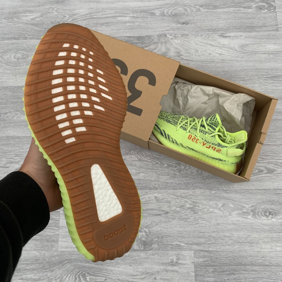 semi frozen yeezy boost 35 used for sale