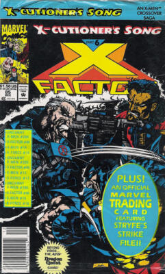 X-Factor (1986) #  85 Polybagged NEWSSTAND (8.0-VF) X-Cutioner's Song 1992