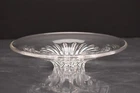 STEUBEN CRYSTAL Studio ART GLASS SUNFLOWER BOWL DESIGNER ERIC HILTON 9"