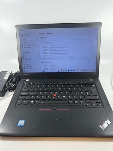 Lenovo ThinkPad T470 i5-7200U 8GB 250GB 14" Good Condition Charger Included