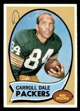 1970 Topps Football #232 Carroll Dale VG/EX *d5