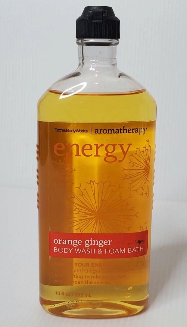 Bath & Body Works AROMATHERAPY Energy Orange Ginger Body Wash & FOAM
