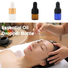 Essential Oil Dropper Bottle Mini Glass Dropper Bottles Sample Traveling 50x