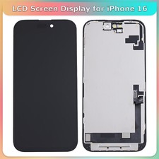 For iPhone 16 6.1" LCD Display Touch Screen Digitizer Assembly Replacement Part