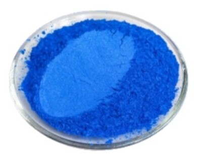 Königsblauer Glimmer Farbpulver / Kosmetik / Pigment / Seife / Badebomben 